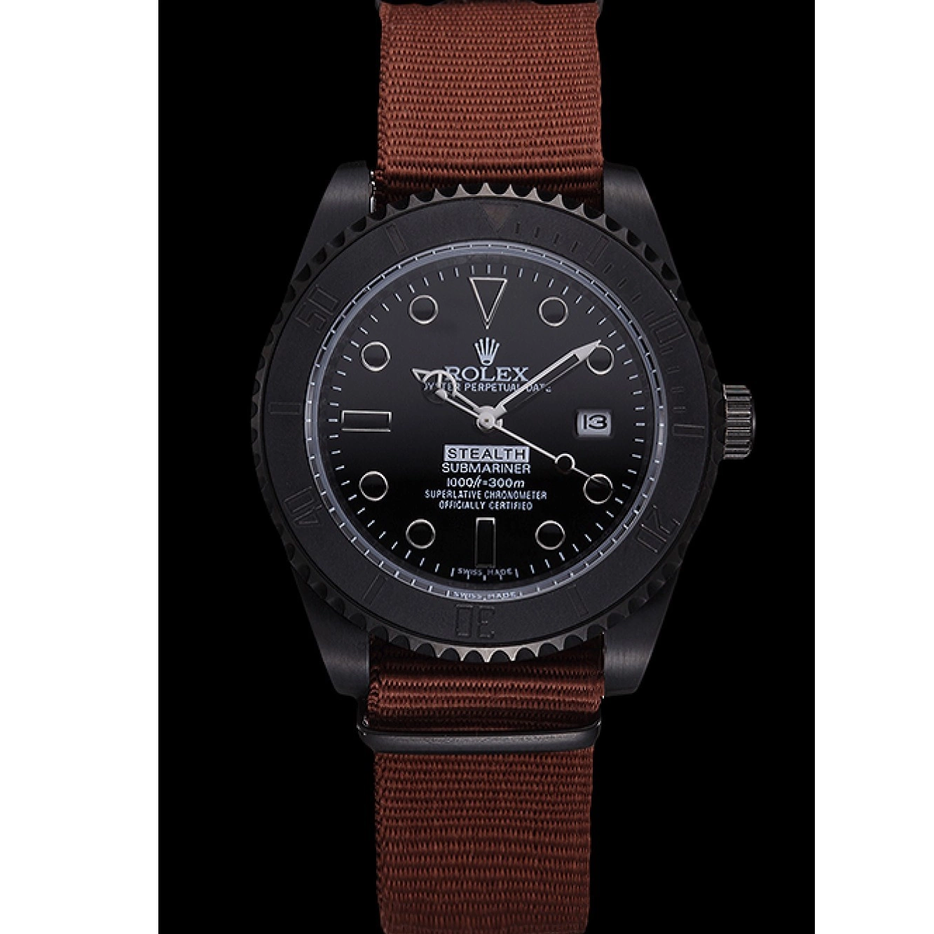 Good copy rolex watches Stealth 621997 Brown Rolex Submariner 0807